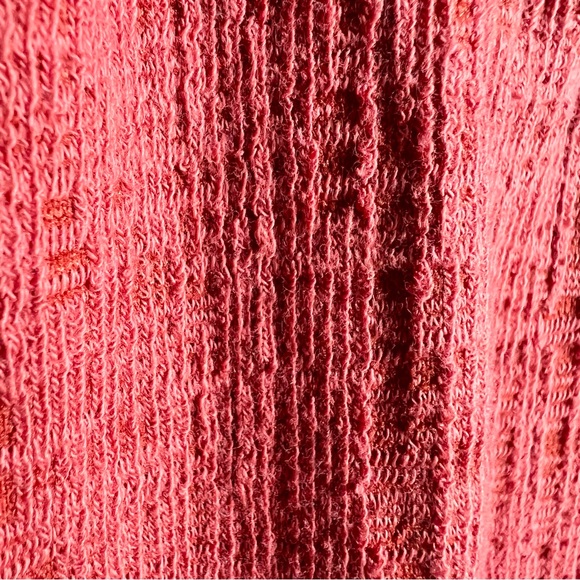 Madewell Eloise Off the Shoulder Mini Dress Flutter Sleeve Rust Textured Sz M - Picture 12 of 16